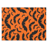 orange Halloween Vampir Fledermäuse gothic Tischdecke (Vorderseite (Horizontal))