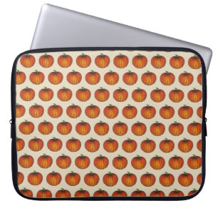 Orange Harvest Pumpkin Halloween Erntedank Fall Laptopschutzhülle