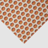 Orange Harvest Pumpkin Halloween Erntedank Fall Seidenpapier (Ausschnitt)