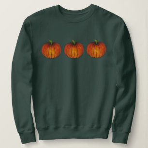 Orange Harvest Pumpkin Halloween Erntedank Fall Sweatshirt