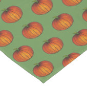 Orange Harvest Pumpkin Patch Herbst Kurzer Tischläufer (Ecke)