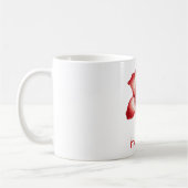 Orange hawaii Hibiskus Kaffeetasse (Links)