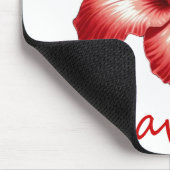 Orange hawaii Hibiskus Mousepad (Ecke)