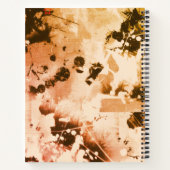 Orange Haze Notizbuch (Rückseite)