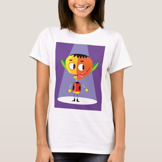 Orange Head Character T-Shirt (Vorderseite)