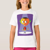 Orange Head Character T-Shirt (Vorderseite)