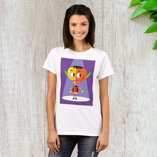 Orange Head Character T-Shirt
