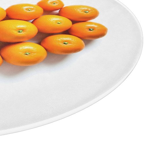 Orange Heart Schneidebrett (Ecke)