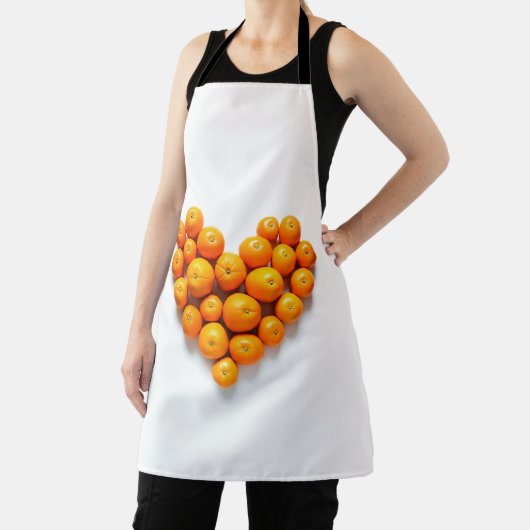 Orange Heart Schürze (InSitu)