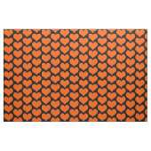 Orange Hearts Fabric Stoff (Yard (91,4 cm))