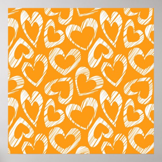 Orange Hearts Poster (Vorne)