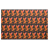 Orange Herbst Saisonblatt Kunst Stoff (Fat Quarter (45,7 x 55,9 cm))