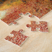 Orange Herbstlaubs Country Dirt Road Foto Puzzle (Seite)