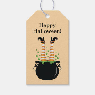 Orange Hexenleder in Hexenbrauenhaus glückliches H Geschenkanhänger