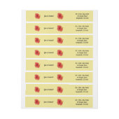 Orange Hibiskus Blume Tropenflora (Bogen)