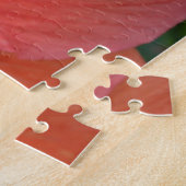 Orange Hibiskus Puzzle (Seite)