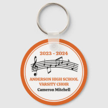 Orange High School Chor Personalisiert