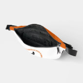 Orange High School Drill-Team-Tänzerin Personalisi Bauchtasche (Offen)