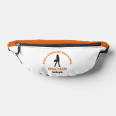 Orange High School Drill-Team-Tänzerin Personalisi Bauchtasche (Ablage )