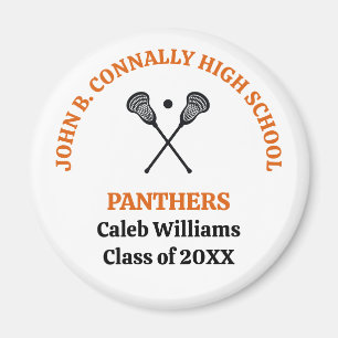 Orange High School Lacrosse-Mannschaft Personalisi Magnet