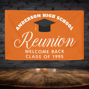 Orange High School Wiedersehen Custom Welcome Banner