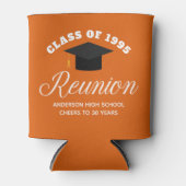 Orange High School Wiedersehen Personalisiert Part Dosenkühler (Vorderseite)