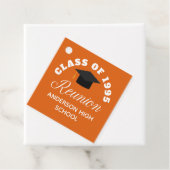 Orange High School Wiedersehen Personalisiert Part Geschenkanhänger (Beispiel)