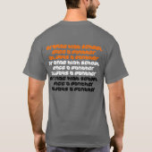 Orange Highschool 2011-2012 T-Shirt (Rückseite)