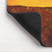 Orange Himmel Mousepad (Ecke)