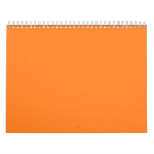 Orange Hintergründe auf einem Kalender