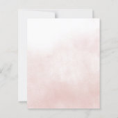 Orange Hochzeit im Herbst (Rückseite)