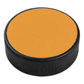 Orange Hockey Puck (3/4)