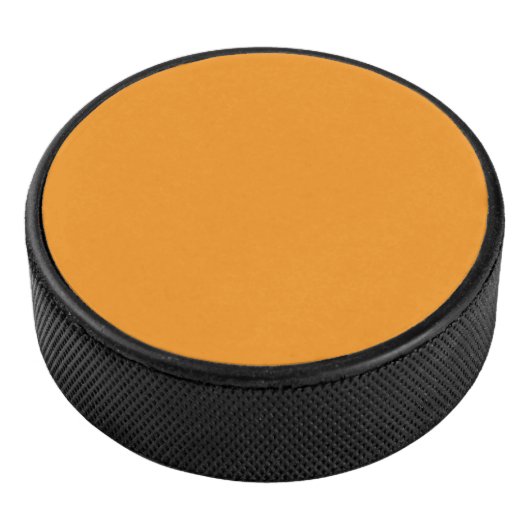 Orange Hockey Puck (3/4)
