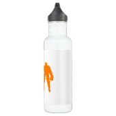 Orange Hockey Trinkflasche (Rechts)