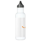 Orange Hockey Trinkflasche (Links)