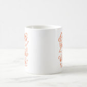 Orange Hocus Pocus I Need Tee Kaffeetasse (Mittel)