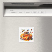 Orange Honey Magnet   (In Situ (Geschirrspüler))