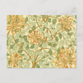 Orange Honeysuckle Vine William Morris Postkarte (Vorderseite)
