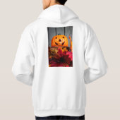 Orange Hoodie (Rückseite)