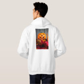 Orange Hoodie (Schwarz voll)