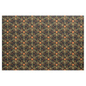 Orange Hook Yellow Hook Yellow Fish Blume Patter Stoff (Fat Quarter (45,7 x 55,9 cm))