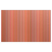 Orange, Hot Pink, Dunkelgrün und Rotmuster Stoff (Yard (91,4 cm))