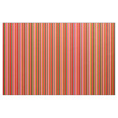 Orange, Hot Pink, Dunkelgrün und Rotmuster Stoff (Fat Quarter (45,7 x 55,9 cm))