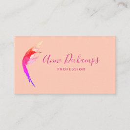 Orange Hummingbird Visitenkarte