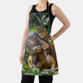 Orange Iguana, Belize Lizard Schürze (InSitu)