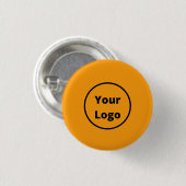 Orange Ihr Logo hinzufügen Button (Vorne & Hinten)