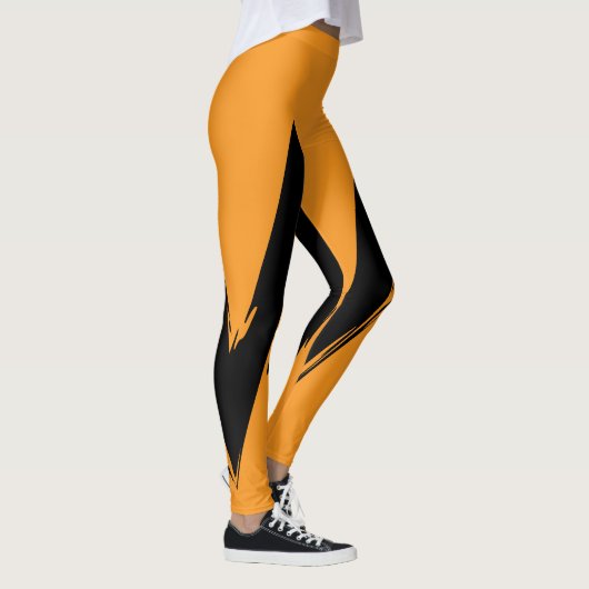 Orange-II-Leggings Leggings (Rechts)