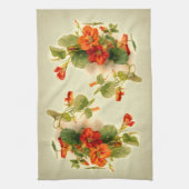 Orange indische Kresse Handtuch (Vertikal)