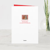 Orange, Ingwer "Für Mama" Weihnachten (Rückseite)