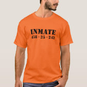 Orange Insasse-T - Shirt (Vorderseite)